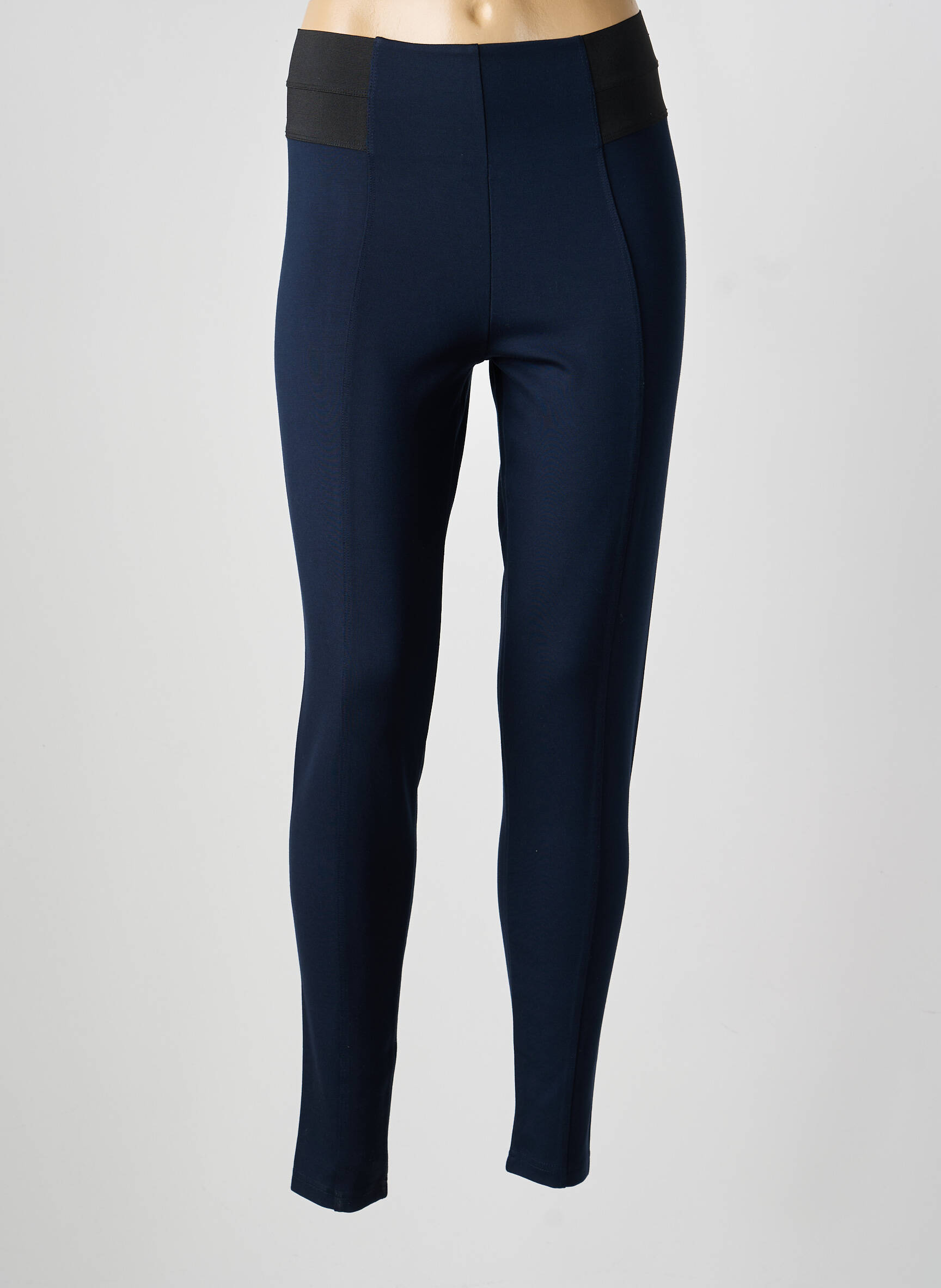 Pantalon slim taille élastique taille normale bleu BETTY BARCLAY femme