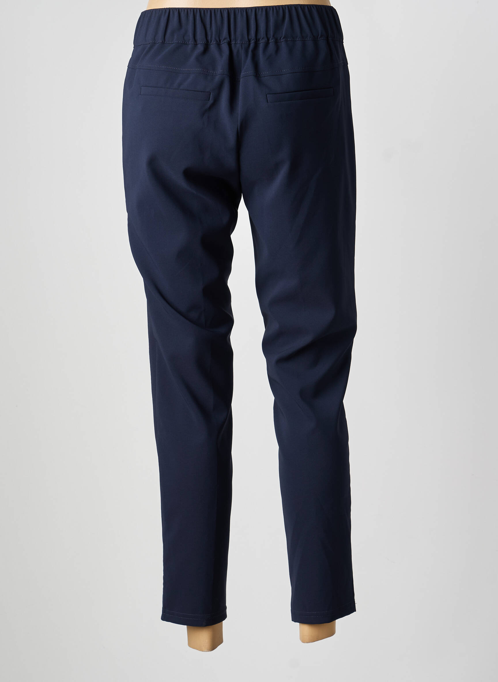 Pantalon 7/8 stretch taille normale bleu BETTY BARCLAY femme