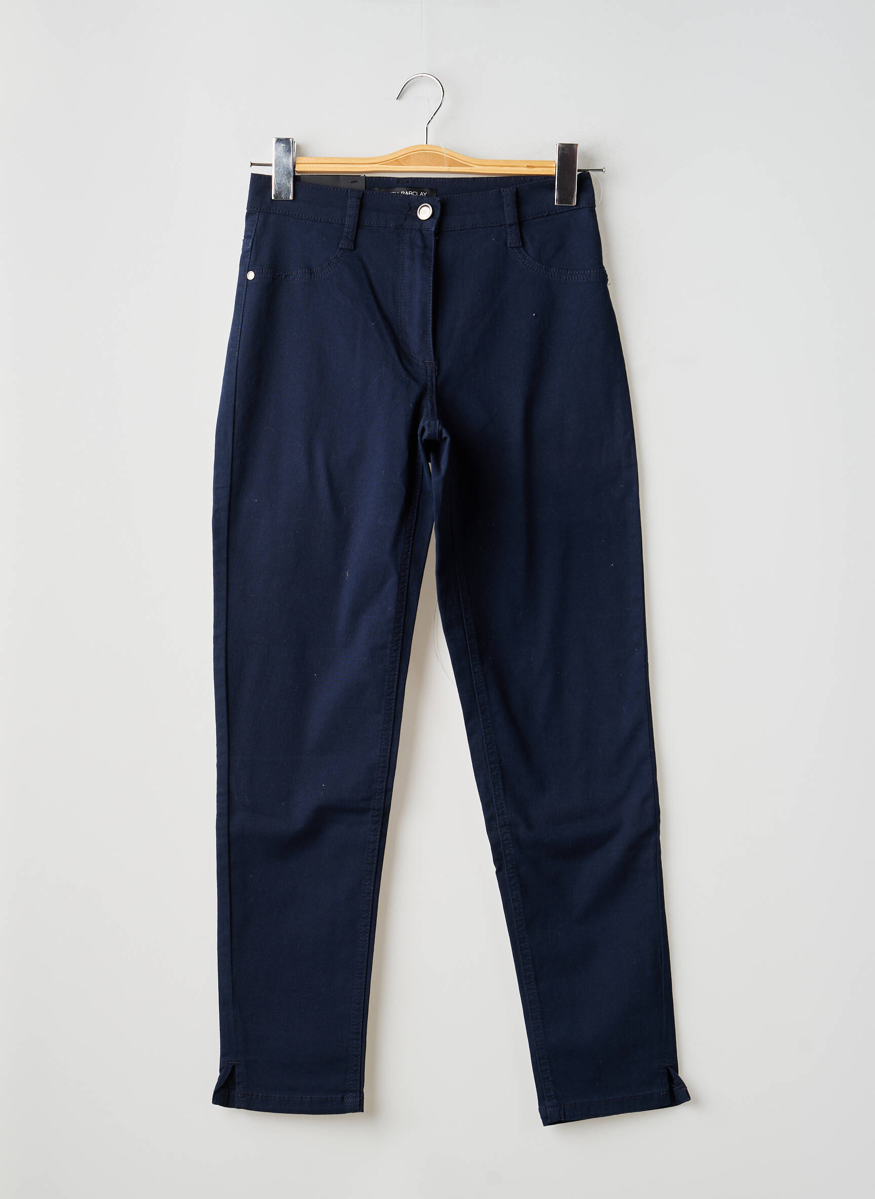 Pantalon slim stretch taille normale bleu BETTY BARCLAY femme
