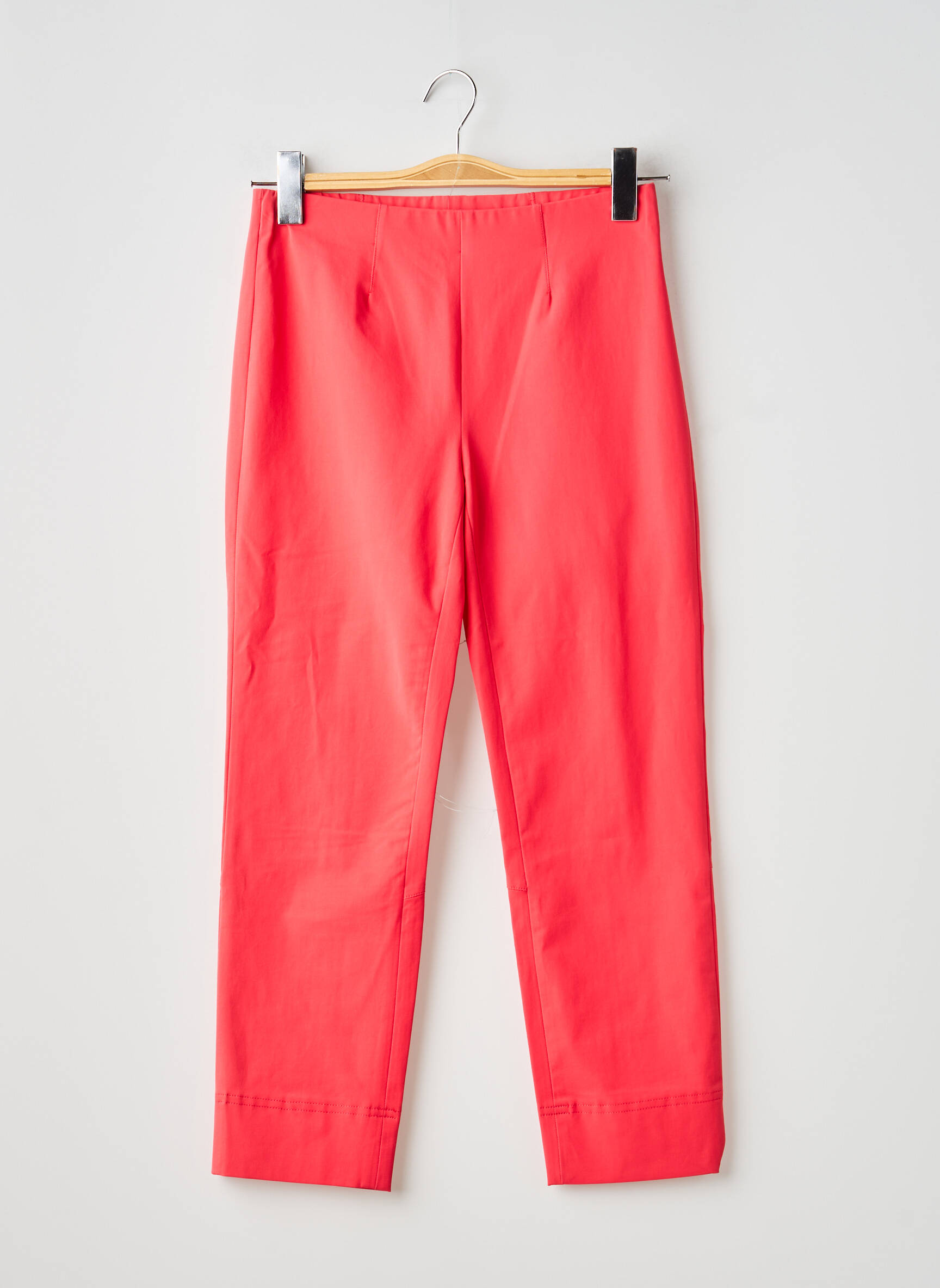 Pantalon 7/8 stretch taille normale rose RAFFAELLO ROSSI femme
