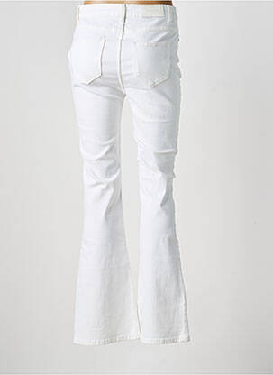Jean coupe flare stretch blanc ESQUALO femme