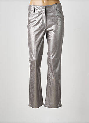 Pantalon slim taille normale taille normale argent OLSEN femme