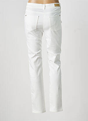 Jeans coupe slim stretch taille normale blanc OLSEN femme