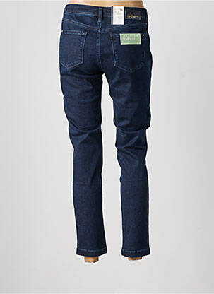 Jeans coupe slim tissage brut taille normale bleu RAFFAELLO ROSSI femme
