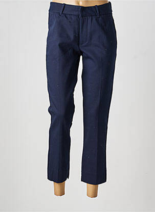Pantalon 7/8 taille élastique taille normale bleu ESQUALO femme