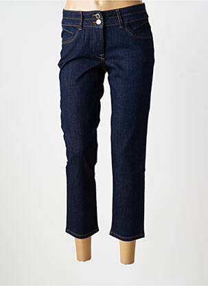 Jeans coupe slim tissage brut taille normale bleu BETTY BARCLAY femme