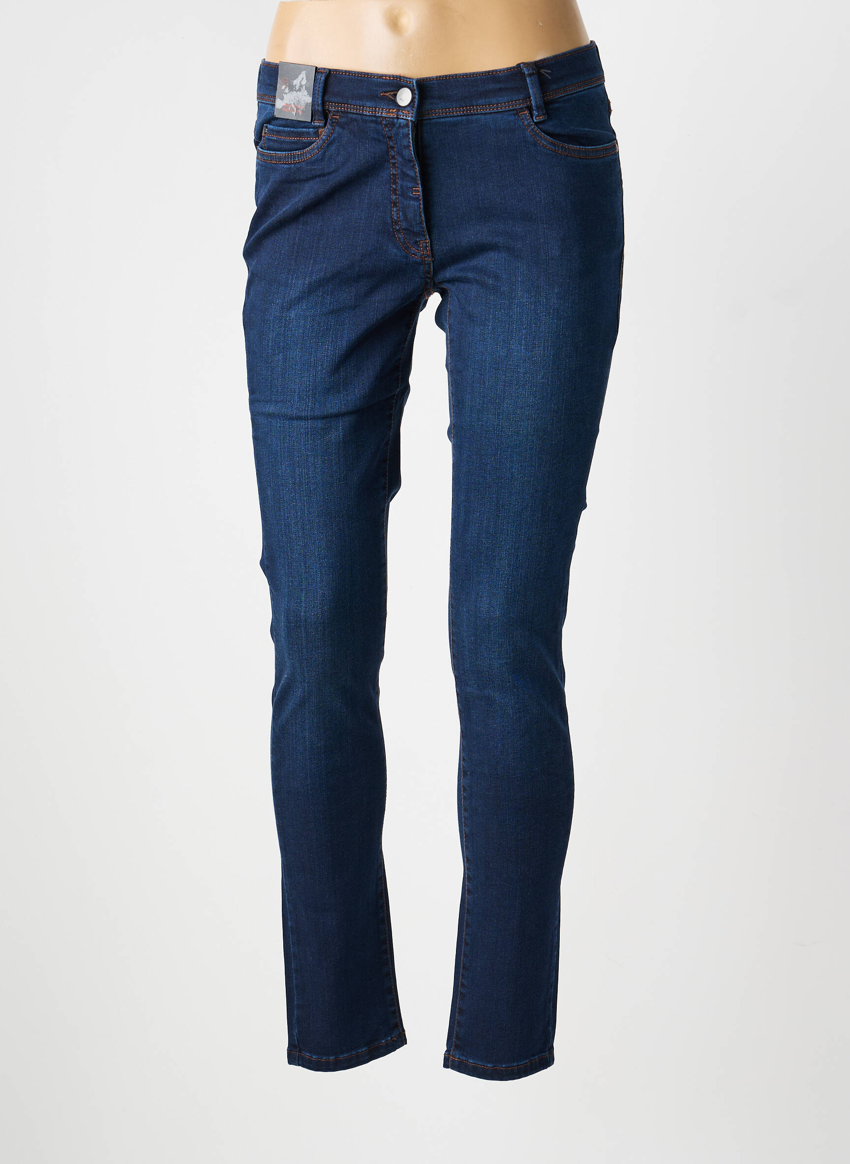 Jeans skinny taille normale taille normale bleu GERKE MY PANTS femme