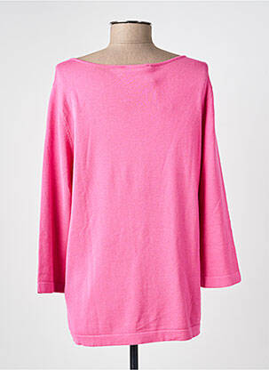 Pull tunique stretch manches 3/4 rose BETTY BARCLAY femme