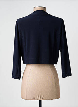 Boléro coupe cintrée bleu VERA MONT femme
