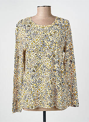 T-shirt manches longues manches longues jaune OLSEN femme