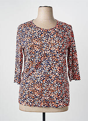T-shirt manches 3/4 manches 3/4 orange OLSEN femme