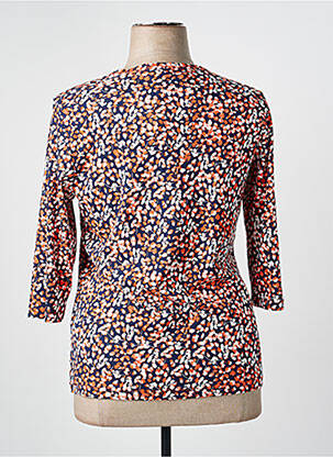 T-shirt manches 3/4 manches 3/4 orange OLSEN femme