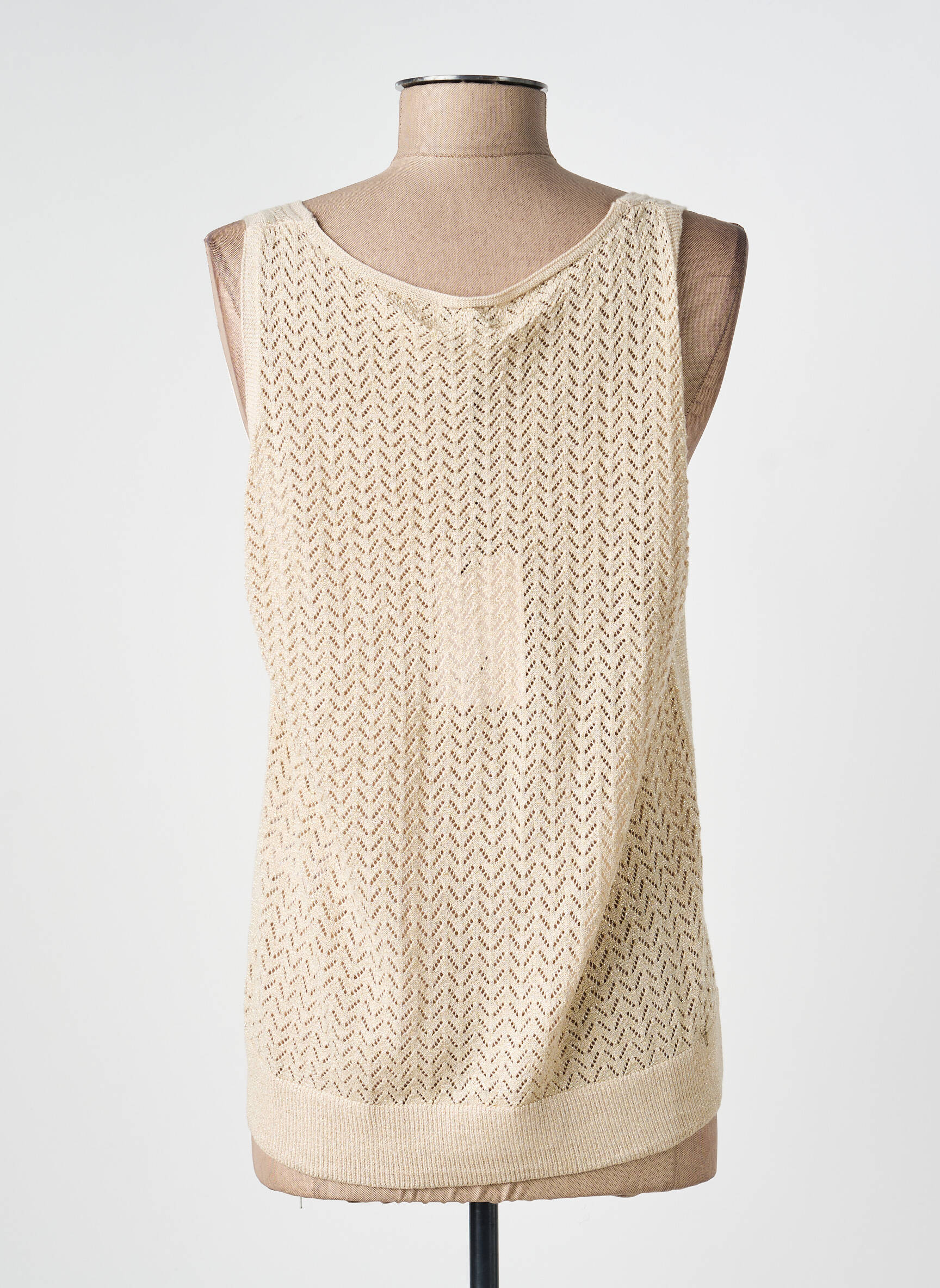 Top stretch sans manche or FREEMAN T.PORTER femme