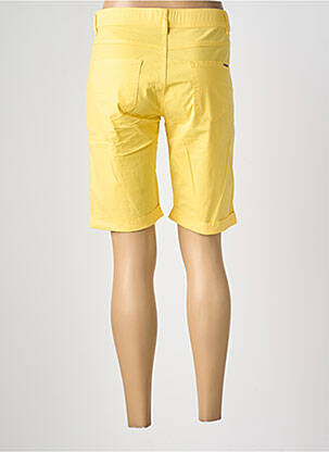 Bermuda taille élastique taille normale jaune GEVANA femme