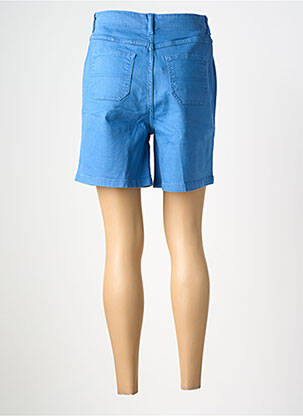 Short tissage denim taille haute bleu WHO'S THAT GIRL femme