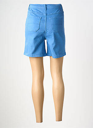 Short tissage denim taille haute bleu WHO'S THAT GIRL femme