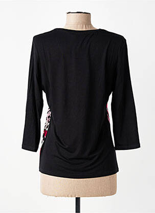 Top manches longues manches longues noir BARBARA LEBEK femme
