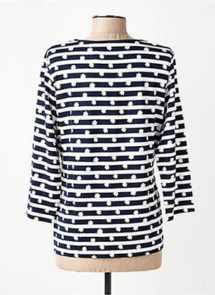 Top manches longues manches longues bleu RABE femme