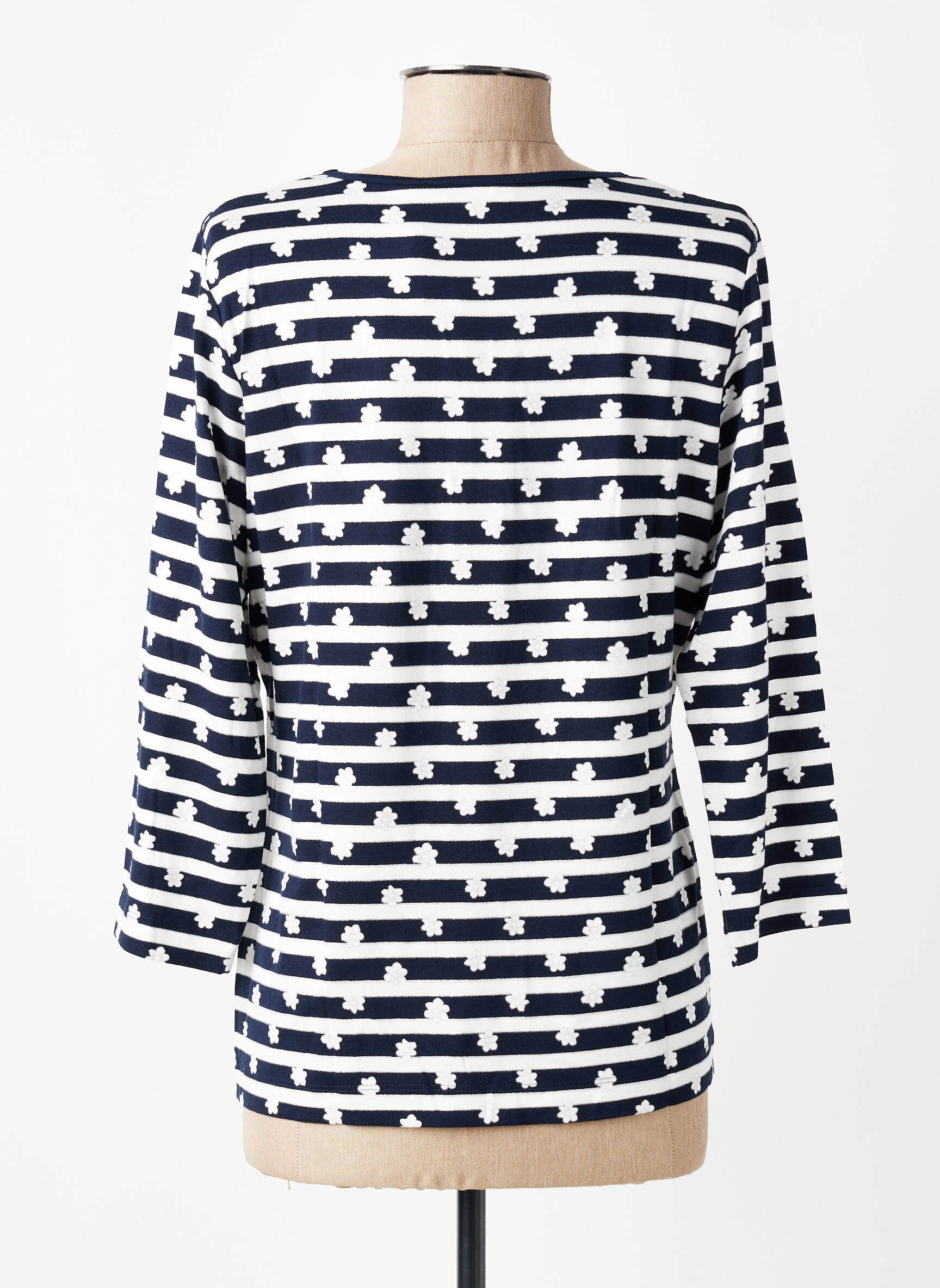 Top manches longues manches longues bleu RABE femme