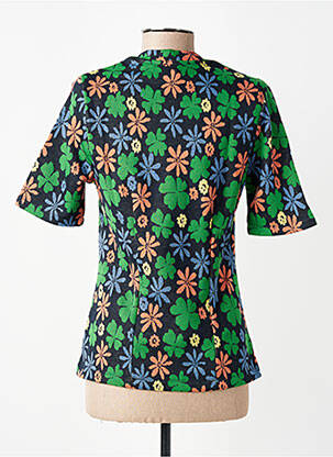 Pull coupe cintrée manches courtes vert WHO'S THAT GIRL femme