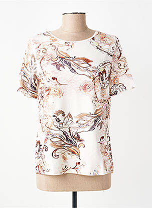 Top imprimé fantaisie manches courtes rose GERRY WEBER femme