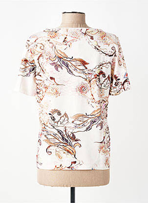 Top imprimé fantaisie manches courtes rose GERRY WEBER femme