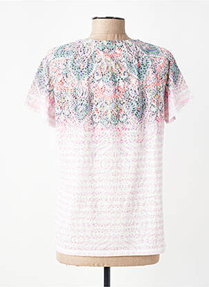 Top imprimé fantaisie manches courtes rose GERRY WEBER femme