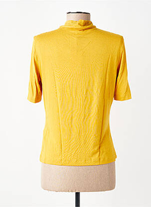 Top manches courtes manches courtes jaune MADEMOISELLE YEYE femme