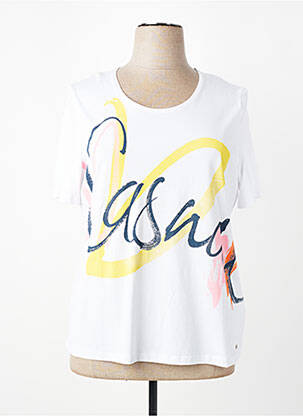 Top manches courtes manches courtes blanc GERRY WEBER femme