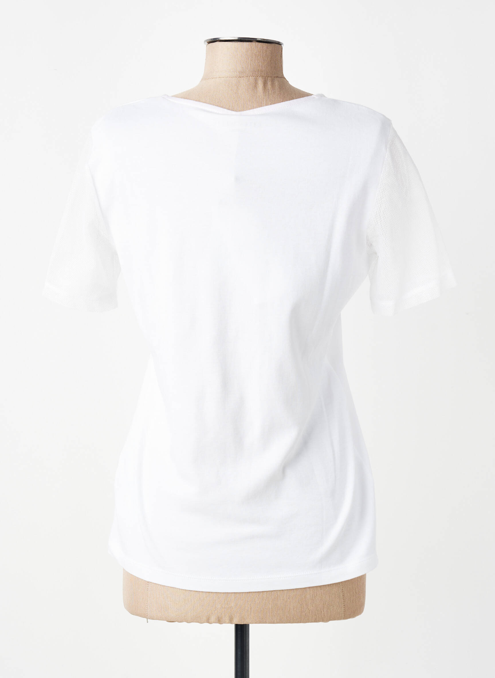 T-shirt imprimé fantaisie manches courtes blanc GERRY WEBER femme