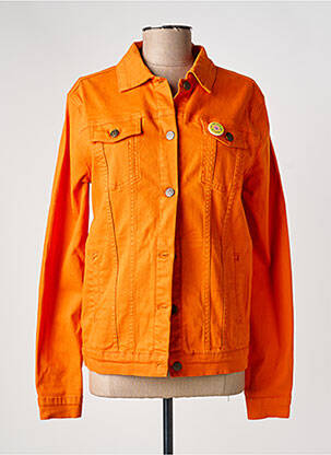 Veste casual coupe droite orange WHO'S THAT GIRL femme