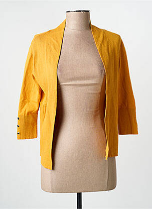 Gilet manches longues manches 3/4 jaune CONCEPT  K femme