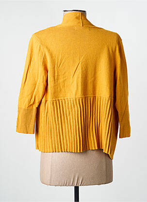 Gilet manches longues manches 3/4 jaune CONCEPT  K femme