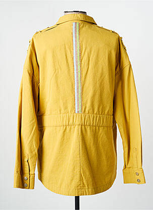 Veste casual poches jaune 7 SEASONS femme