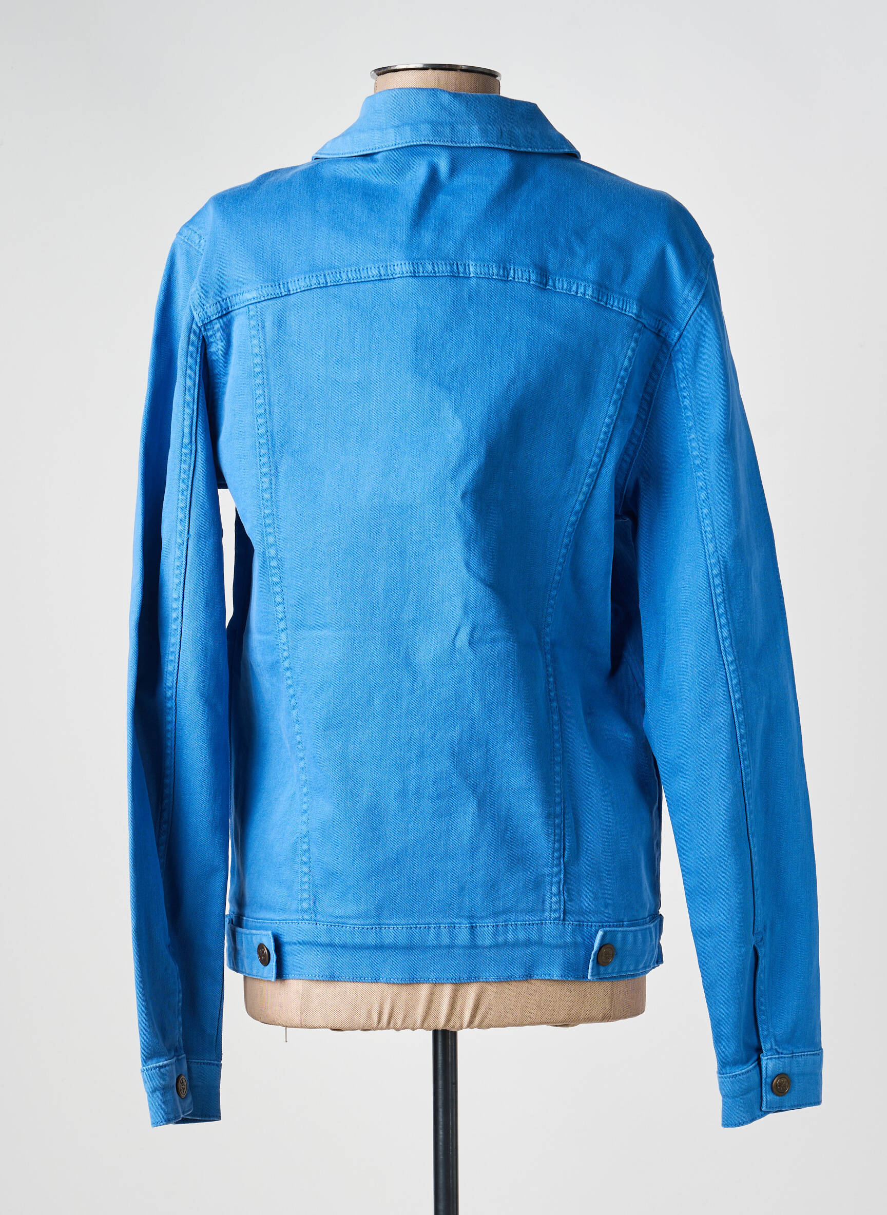 Veste casual coupe droite bleu WHO'S THAT GIRL femme