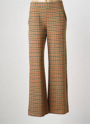Pantalon flare stretch taille normale orange PRINCESSE NOMADE femme