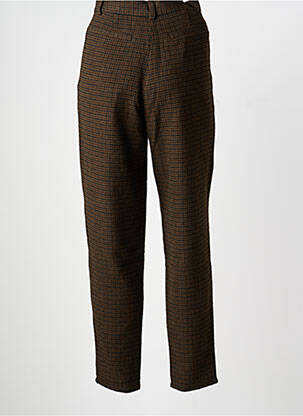 Pantalon slim poches taille haute marron LEE COOPER femme