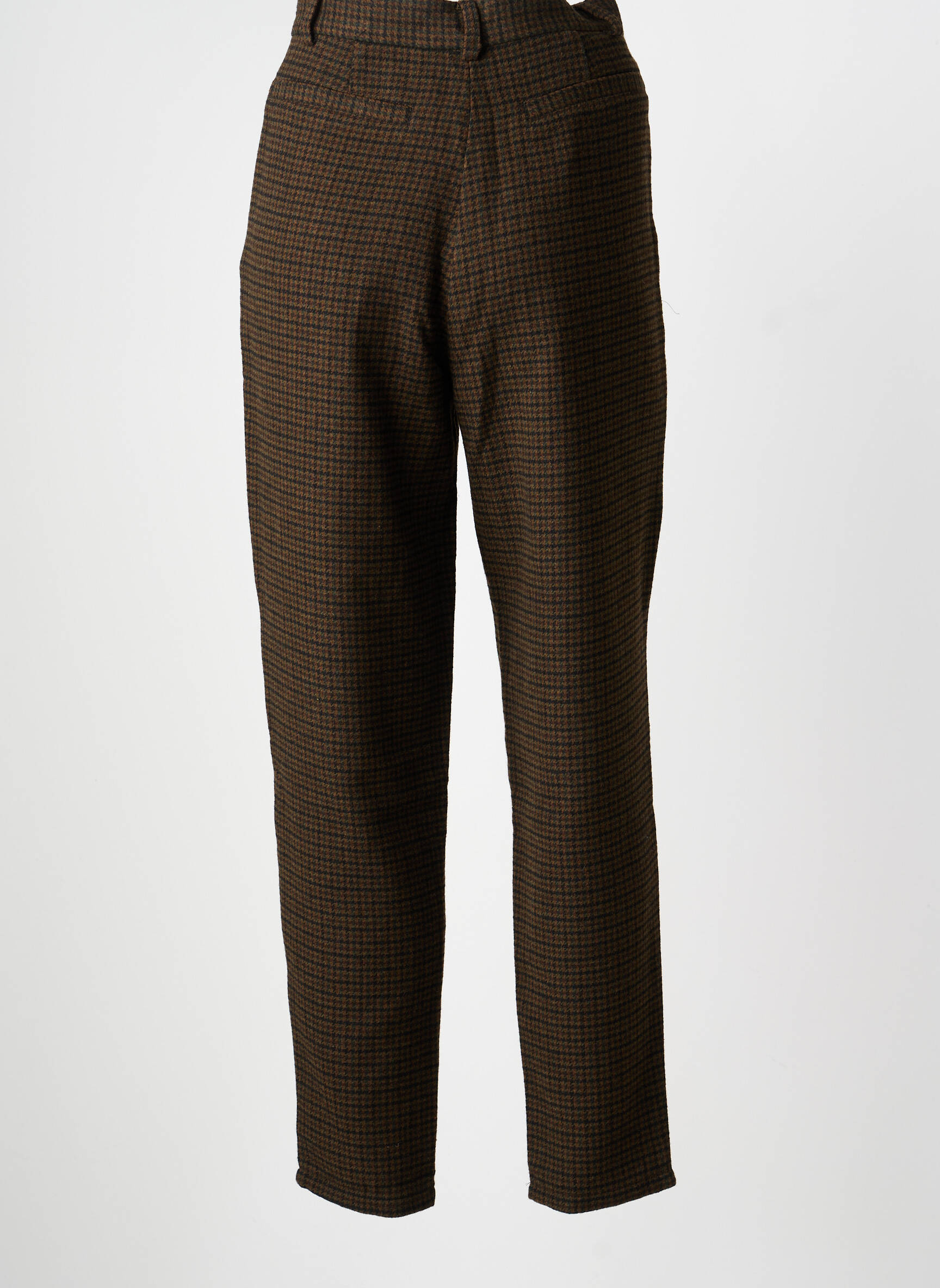 Pantalon slim poches taille haute marron LEE COOPER femme