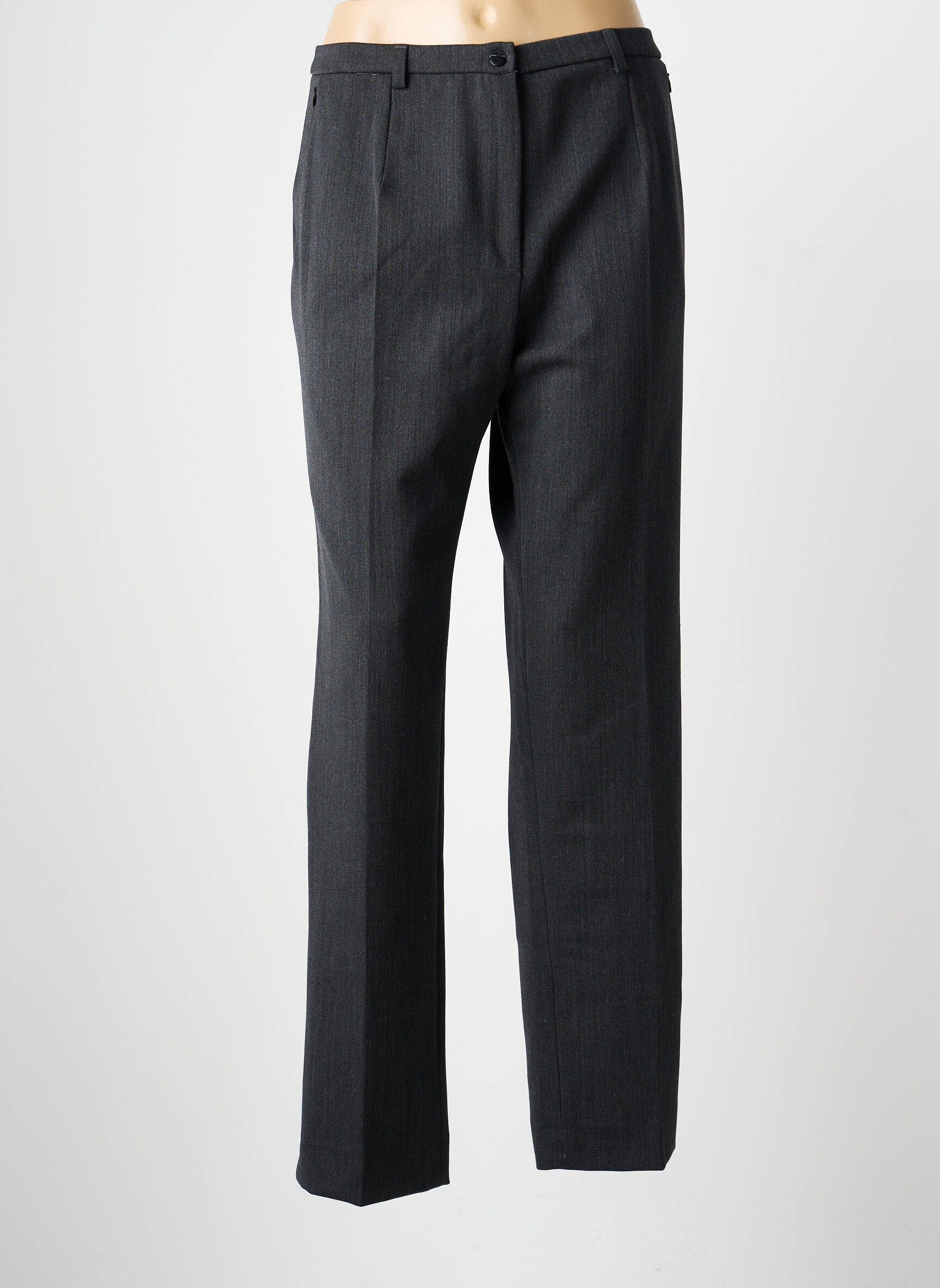 Pantalon slim taille normale taille normale gris GUY DUBOUIS femme