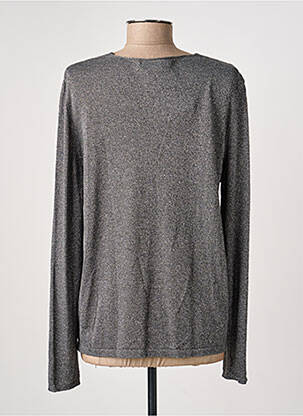 Top manches longues manches longues argent I.ODENA femme