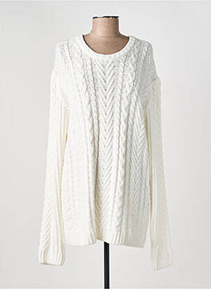 Pull resserrée sur le bas manches longues beige LEE COOPER femme