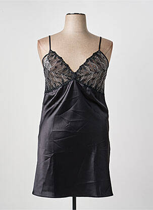 Nuisette/combinette stretch noir SOTELA femme