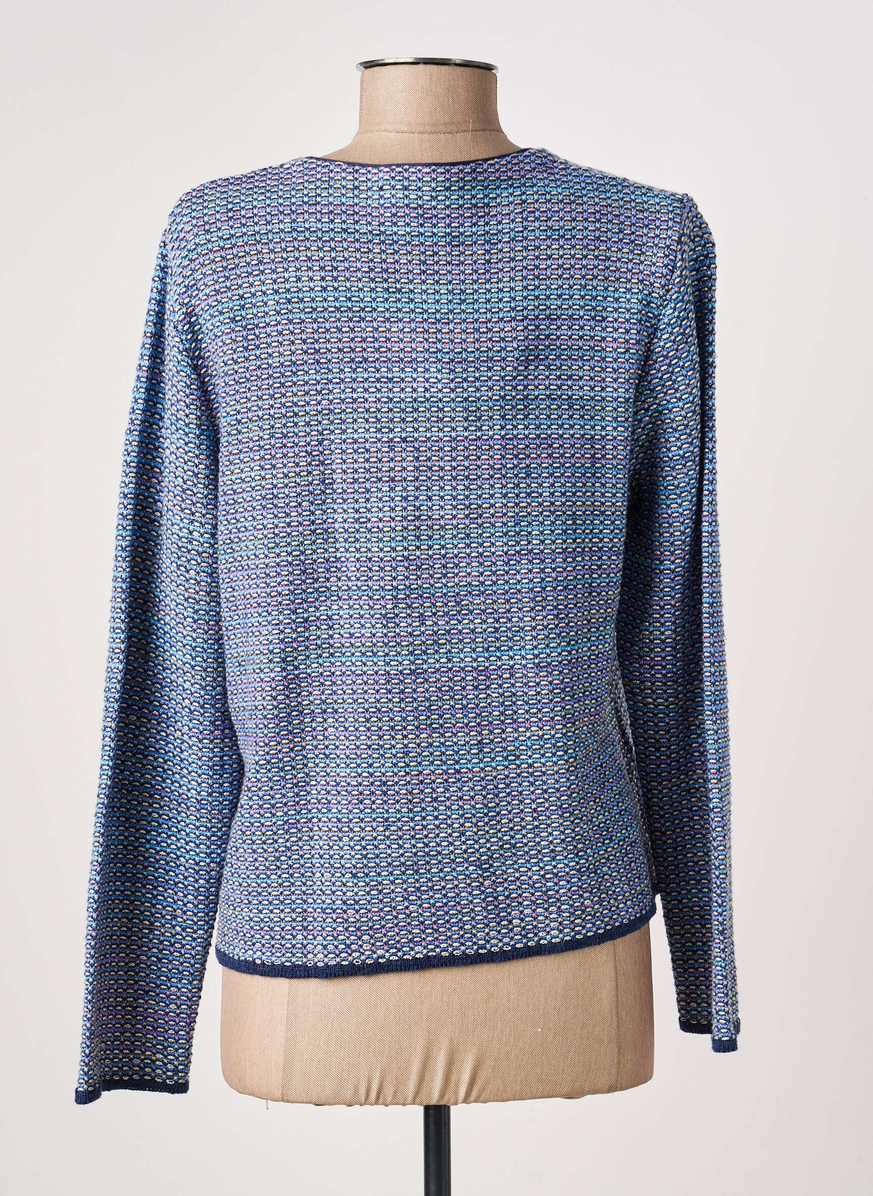 Veste chic poches bleu GRIFFON femme