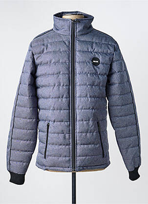Doudoune manches longues sans capuche bleu DEELUXE homme