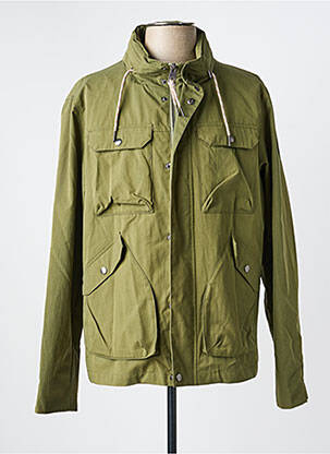 Veste casual coupe droite vert FYNCH-HATTON homme