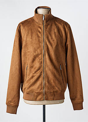 Veste casual resserrée sur le bas marron DEELUXE homme