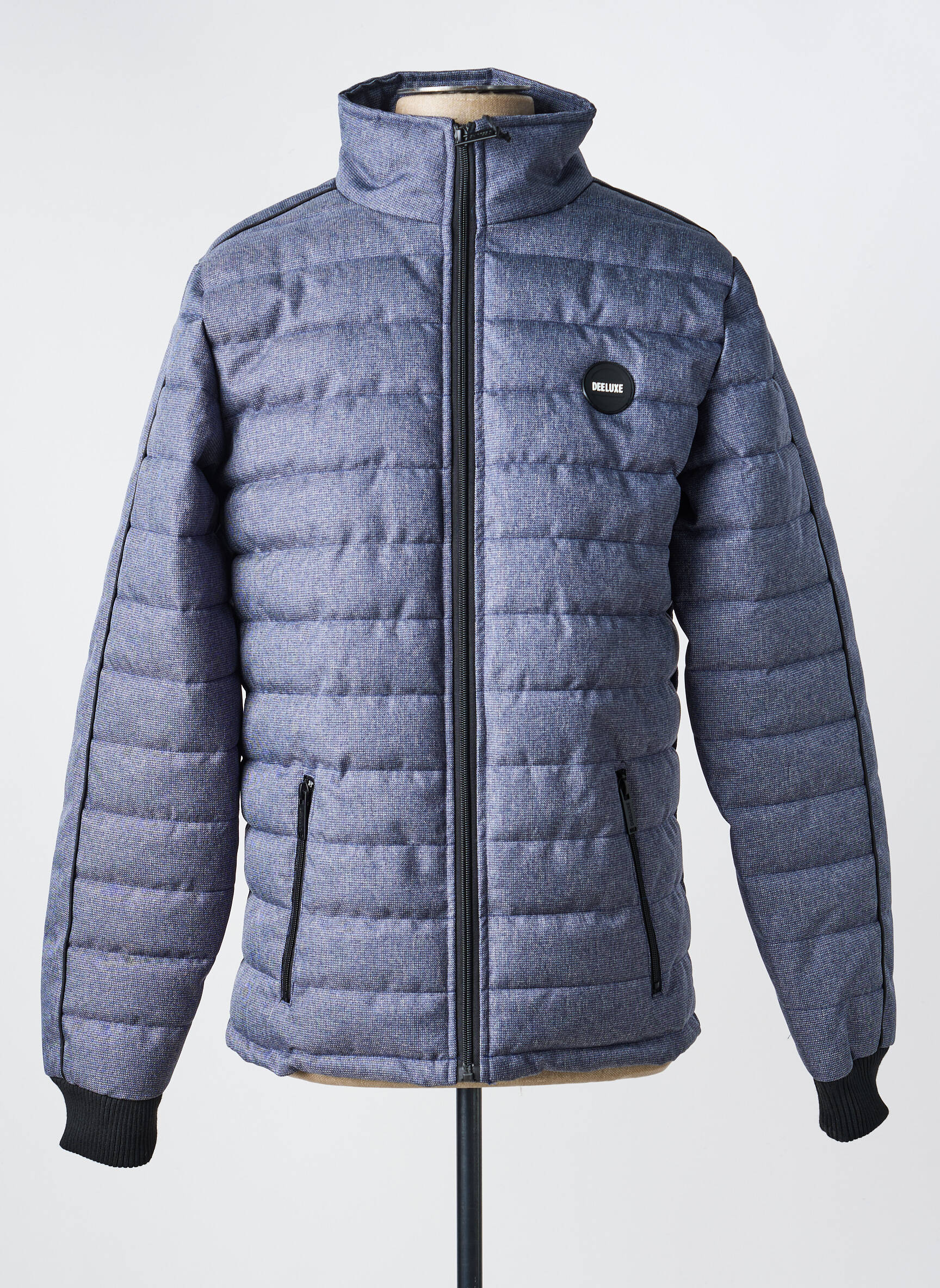 Doudoune manches longues sans capuche bleu DEELUXE homme