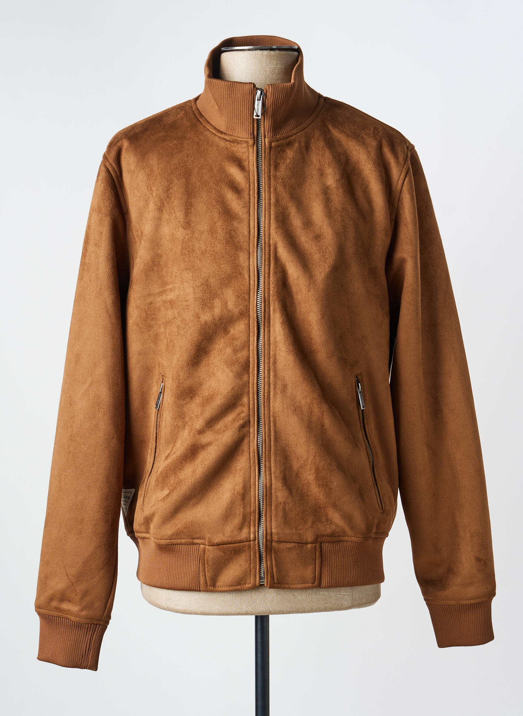 Veste casual resserrée sur le bas marron DEELUXE homme