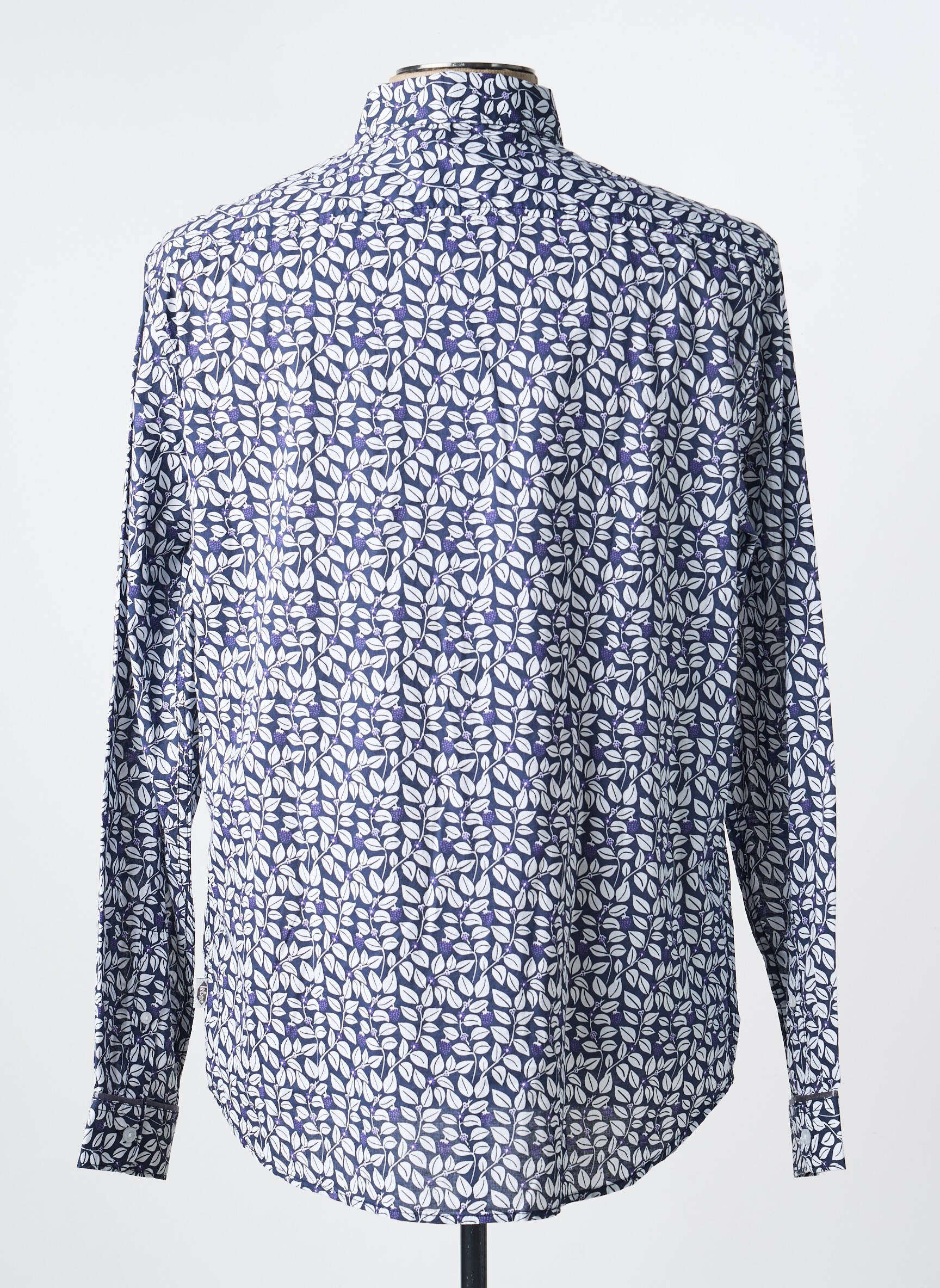 Chemise manches longues imprimé fantaisie bleu LEE COOPER homme