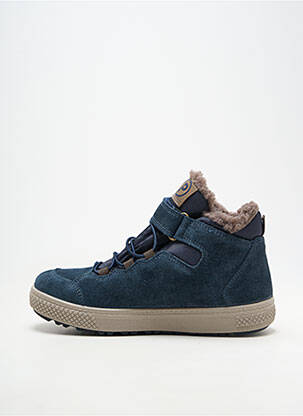 Baskets fourrée bout rond bleu PRIMIGI homme